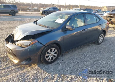 2017 Toyota Corolla L z USA, uszkodzony, nr VIN 2T1BURHE3HC961744